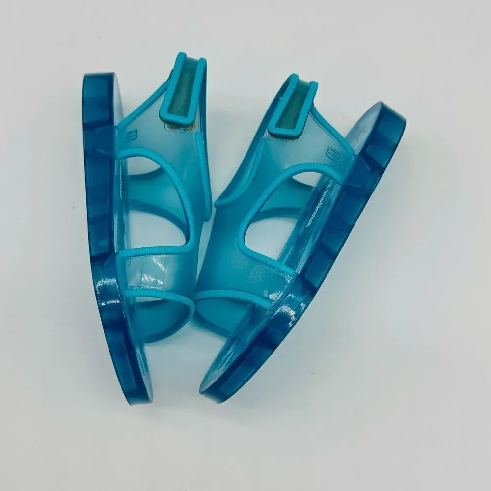 MINI MELISSA Girl's Aqua Sandals